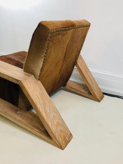 Jean Michel Frank Pair of Chairs After Jean Michel Frank