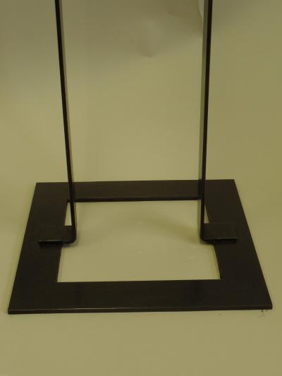 Jean Michel Frank Pair of French Modern Minimalist Wrought Iron Floor Lamps Jean Michel Frank