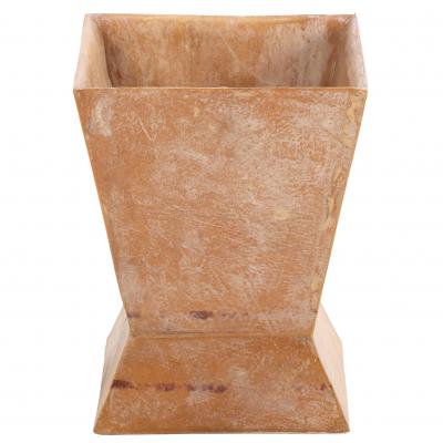 Jean Michel Frank Parchment Covered Waste Basket in the manner of Jean Michel Frank Contemporary 