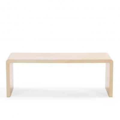 Jean Michel Frank Parchment Covered Waterfall Coffee or End Table 