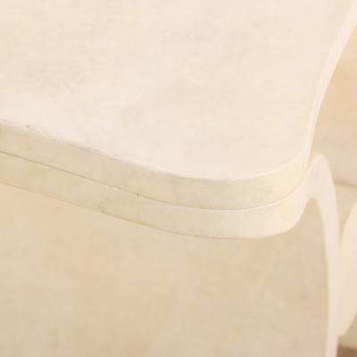 Jean Michel Frank Parchment Covered Waterfall Coffee or End Table