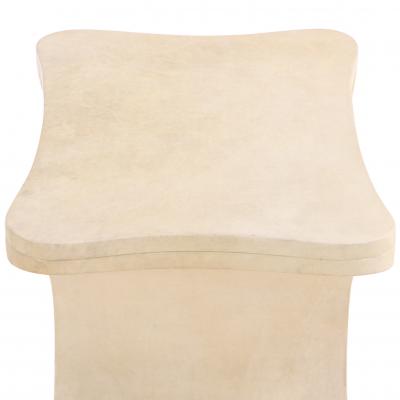 Jean Michel Frank Parchment Covered Waterfall Coffee or End Table