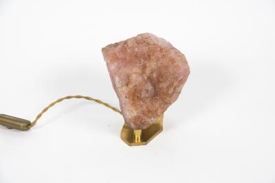 Jean Michel Frank Quartz lamp in the style of Jean Michel Frank