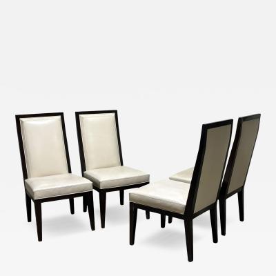 Jean Michel Frank Set of 4 Jean Michel Frank Chaise Tapiss e 1932 by ECart