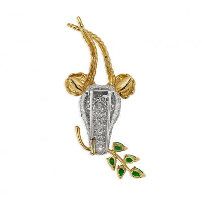 Jean Michel Schlumberger Jean Schlumberger for Tiffany Co Gazelle Brooch
