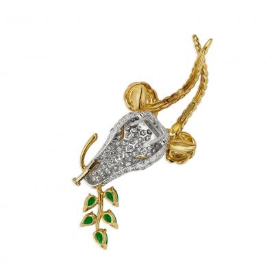 Jean Michel Schlumberger Jean Schlumberger for Tiffany Co Gazelle Brooch