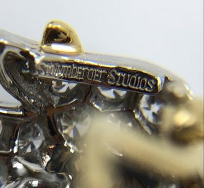 Jean Michel Schlumberger Schlumberger Tiffany leaf Earrings