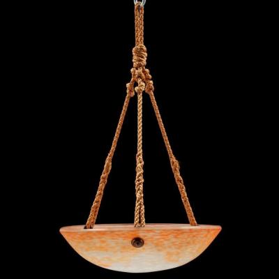 Jean Noverdy French Art Deco Pendant by Jean Noverdy