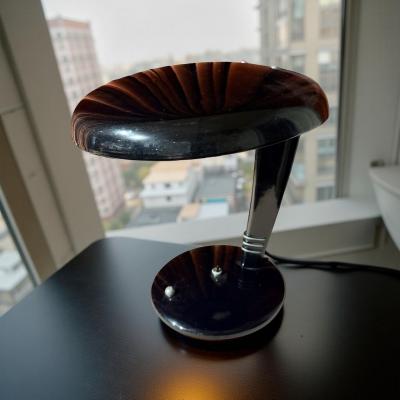 Jean Otis Reinecke 1947 Black Cobra Desk Lamp by Jean Otis Reinecke for Faries MFG