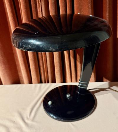 Jean Otis Reinecke 1947 Black Cobra Desk Lamp by Jean Otis Reinecke for Faries MFG