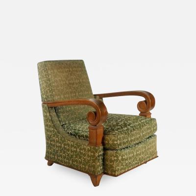 Jean Pascaud Attributed to Jean Pascaud Pair of Club Chairs