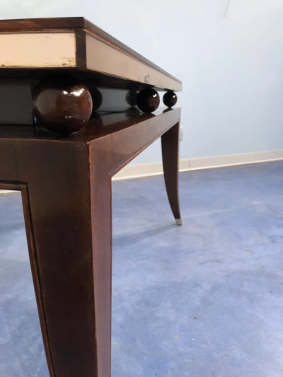Jean Pascaud French Art Deco Coffee Table in the Style of Pascaud 1940
