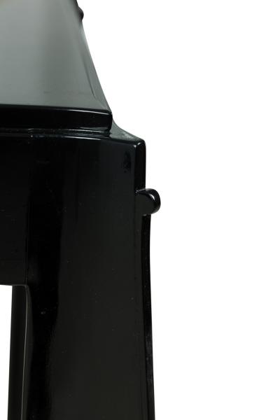 Jean Pascaud Jean Pascaud Art Deco French Black Lacquered Desk