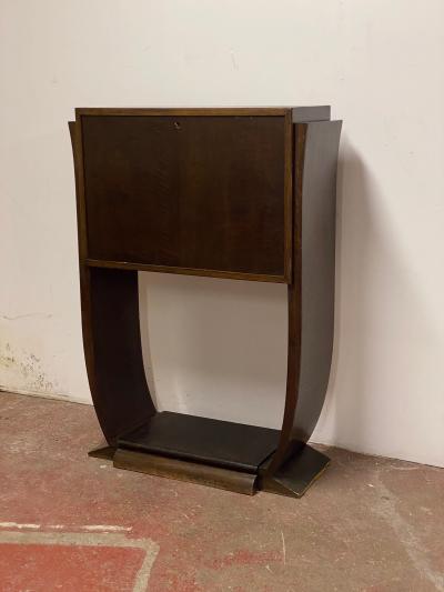 Jean Pascaud Jean Pascaud Art Deco pure design secretary or bar