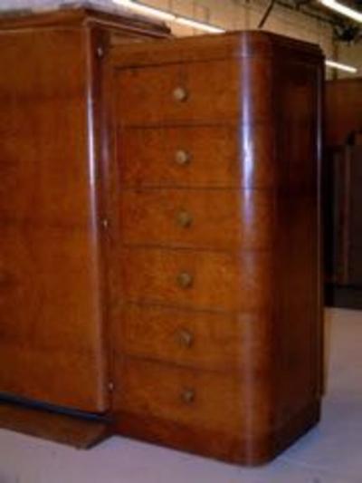 Jean Pascaud Jean Pascaud amboyna cabinet