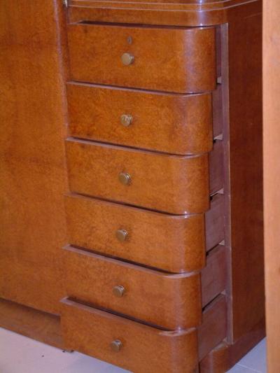 Jean Pascaud Jean Pascaud amboyna cabinet