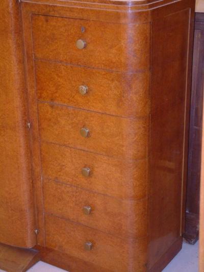 Jean Pascaud Jean Pascaud amboyna cabinet