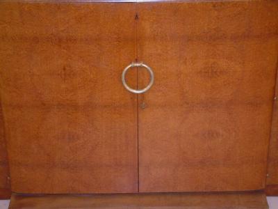 Jean Pascaud Jean Pascaud amboyna cabinet