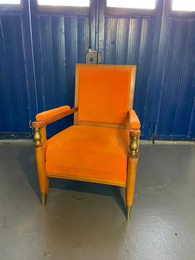 Jean Pascaud Jean Pascaud and Vadim Androusov superb Neo classic desk chair