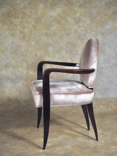 Jean Pascaud Jean Pascaud pair of armchairs