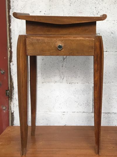 Jean Pascaud Jean Pascaud pair of refined side tables or bedsides