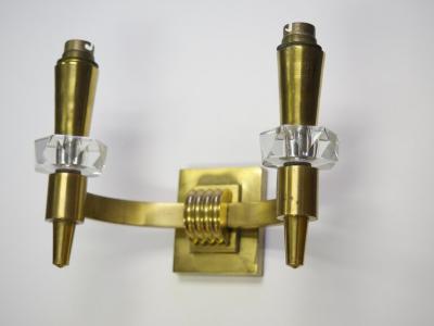 Jean Pascaud Jean Pascaud two branch wall sconce