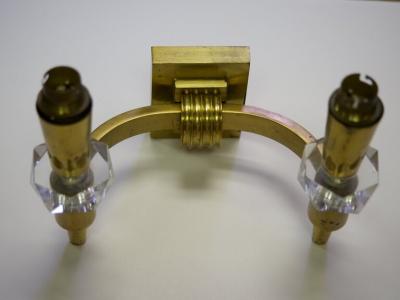 Jean Pascaud Jean Pascaud two branch wall sconce