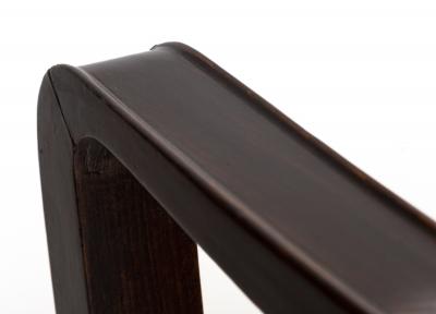 Jean Pascaud Pair of French Art Deco Oval Back Armchairs By Jean Pascaud