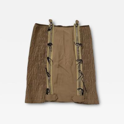 Jean Paul Gaultier Jean Paul Gaultier Femme Skirt with Zippers No import duty we pay for it 