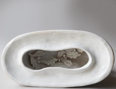 Jean Paul Gourdon GLAZED FA ENCE HARE TUREEN TERRINE DE LI VRE by JEAN PAUL GOURDON