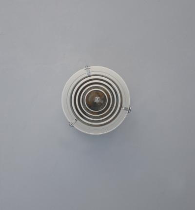 Jean Perzel 2 FINE FRENCH 1950S CYLINDRICAL FLUSH MOUNT BY JEAN PERZEL