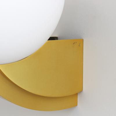 Jean Perzel 2 Pairs of Fine French Art Deco Bronze and Glass Sconces by Jean Perzel