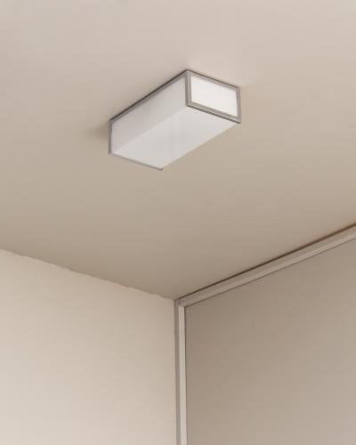 Jean Perzel 7 Fine French Art Deco Rectangular Flush Mounts by Perzel