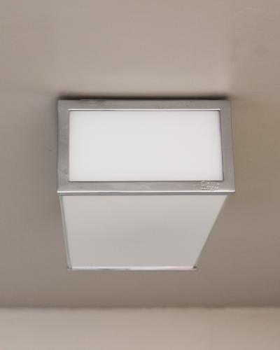 Jean Perzel 7 Fine French Art Deco Rectangular Flush Mounts by Perzel