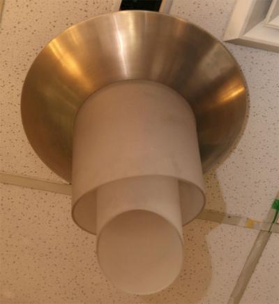 Jean Perzel Art Deco Plafonnier by PERZEL