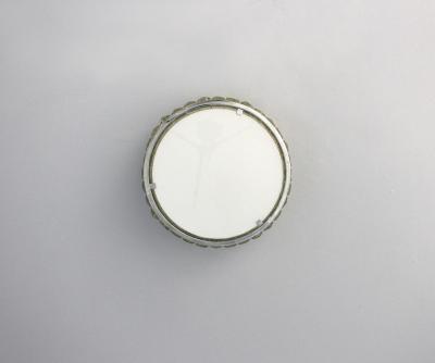 Jean Perzel FINE ROUND CHROME AND GLASS QUEEN S NECKLACE CEILING LIGHT BY PERZEL