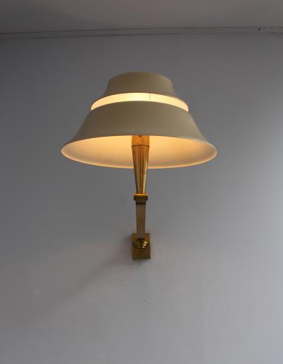 Jean Perzel Fine French 1950s Pivoting Wall Sconce by Jean Perzel