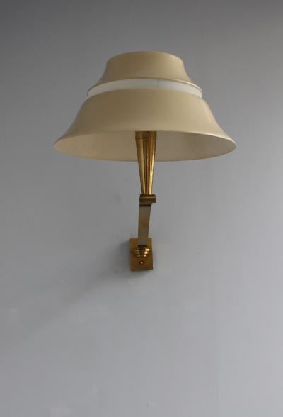 Jean Perzel Fine French 1950s Pivoting Wall Sconce by Jean Perzel