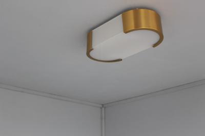 Jean Perzel Fine French Art Deco Bronze and Glass Ceiling or Wall Light by Perzel