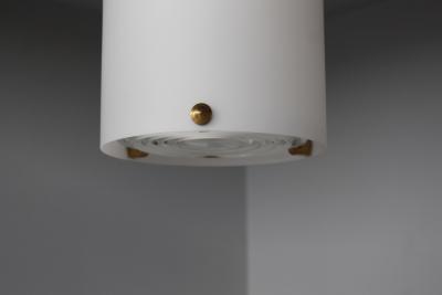 Jean Perzel Fine French Art Deco Glass and Bronze Chandelier by Perzel