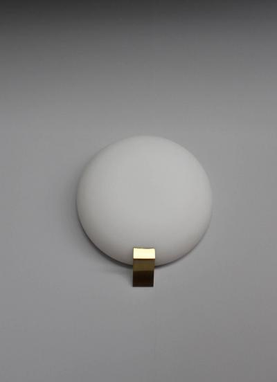 Jean Perzel Fine French Art Deco Glass and Bronze Sconce by Perzel