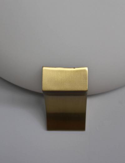 Jean Perzel Fine French Art Deco Glass and Bronze Sconce by Perzel