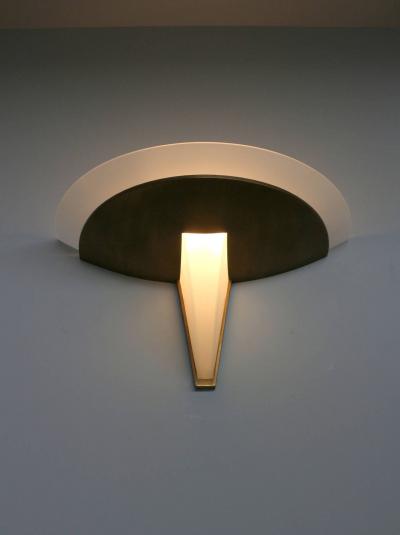 Jean Perzel Fine French Art Deco Sconce by Jean Perzel
