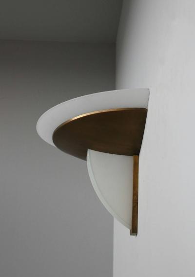 Jean Perzel Fine French Art Deco Sconce by Jean Perzel