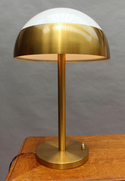 Jean Perzel Fine French Art Deco Table Lamp by Jean Perzel