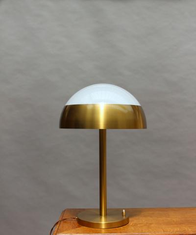 Jean Perzel Fine French Art Deco Table Lamp by Jean Perzel