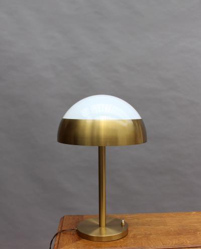 Jean Perzel Fine French Art Deco Table Lamp by Jean Perzel