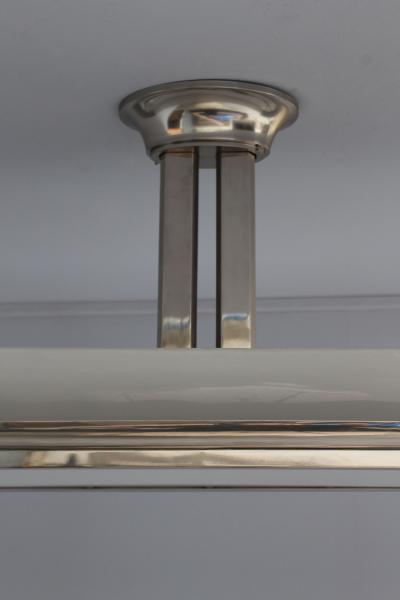 Jean Perzel Fine Large French Art Deco Chandelier by Jean Perzel