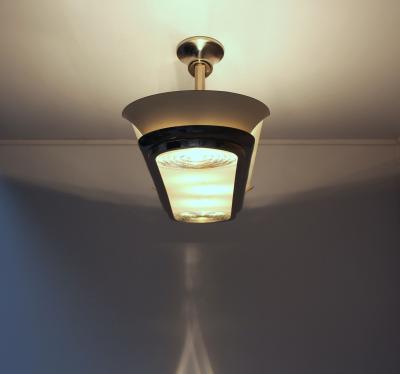 Jean Perzel Fine Large French Art Deco Chandelier by Jean Perzel