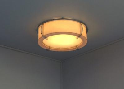 Jean Perzel Fine Rare French Art Deco Pink and White Glass Ceiling Light by Perzel